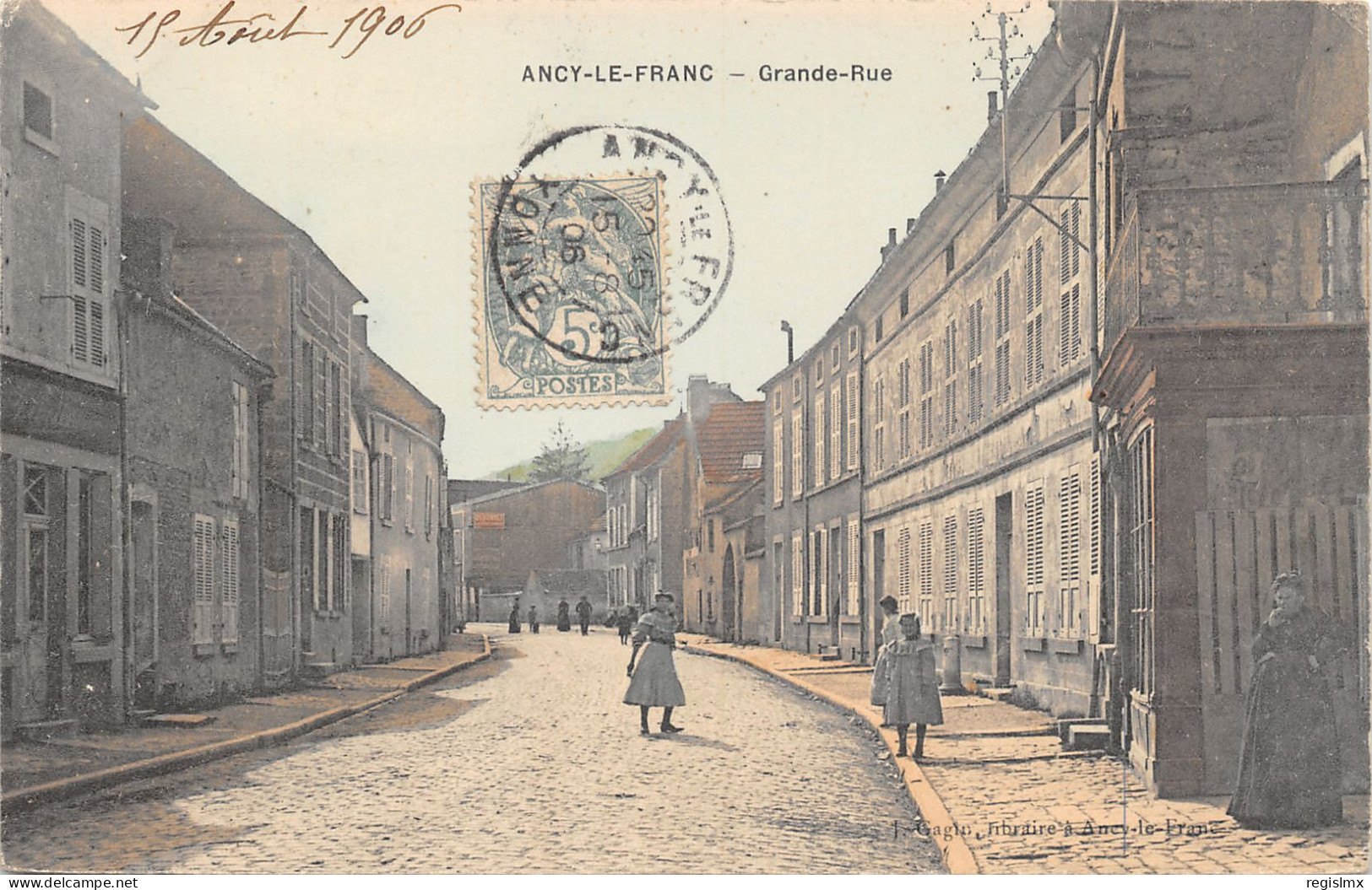 89-ANCY LE FRANC-GRANDE RUE-N°2048-G/0169 - Ancy Le Franc