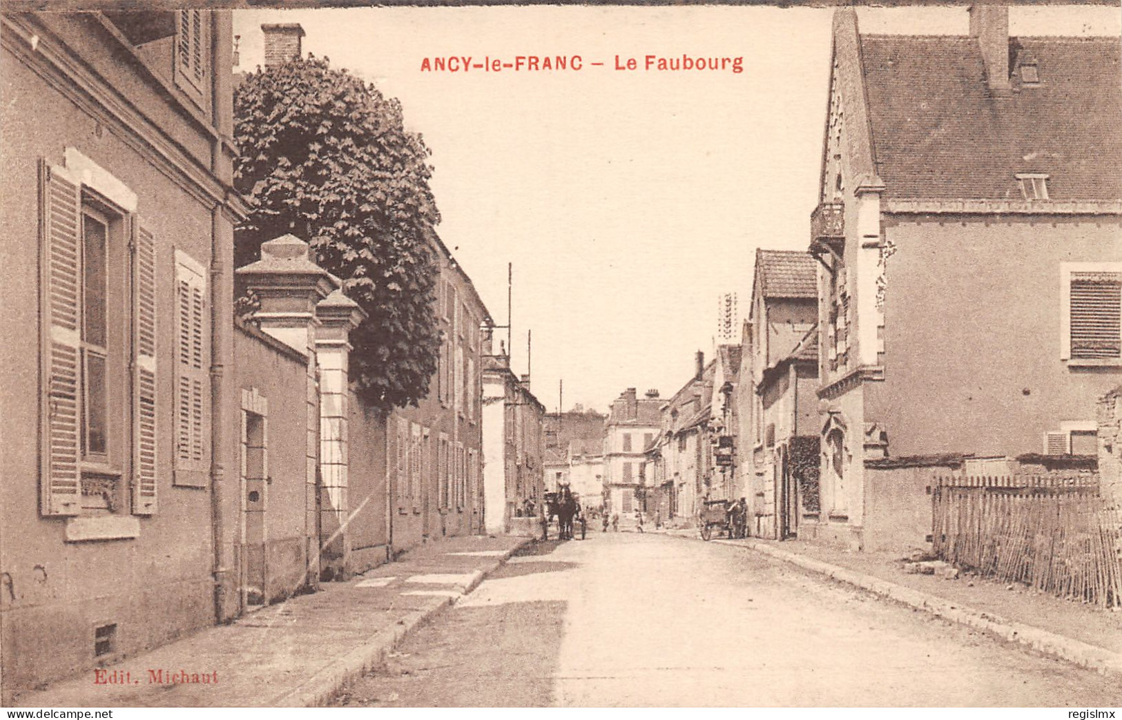 89-ANCY LE FRANC-LE FAUBOURG-N°2048-G/0167 - Ancy Le Franc