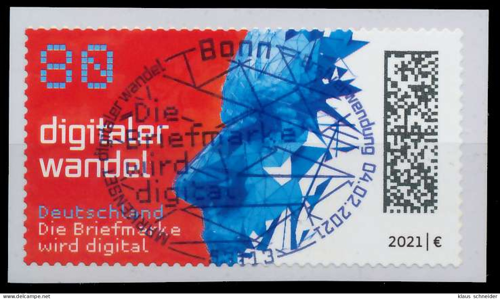 BRD BUND 2021 Nr 3592f ESST Zentrisch Gestempelt X52918E - Used Stamps