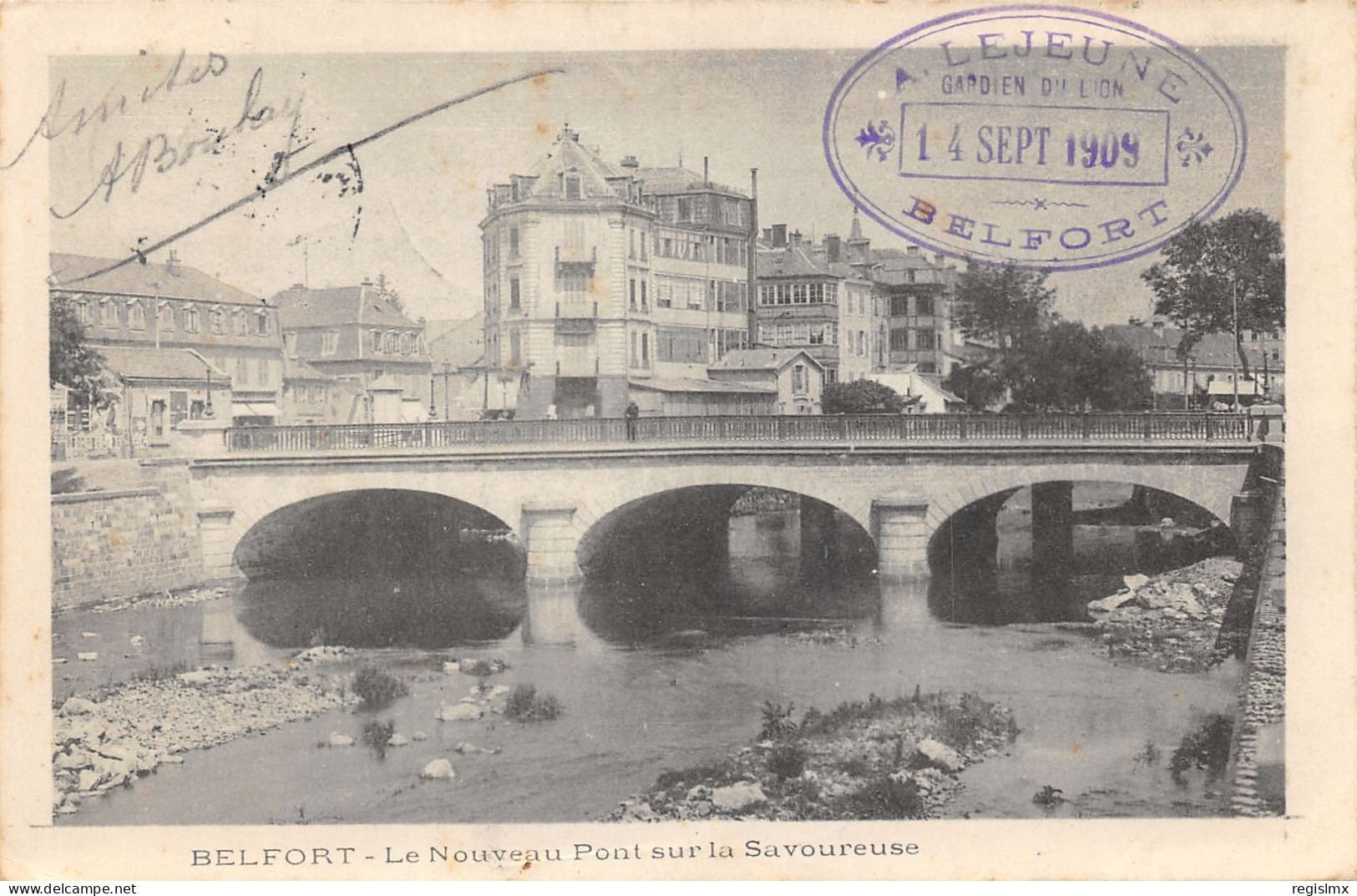 90-BELFORT-LE NOUVEAU PONT SUR LA SAVOUREUSE-N°2048-F/0365 - Belfort - Stadt