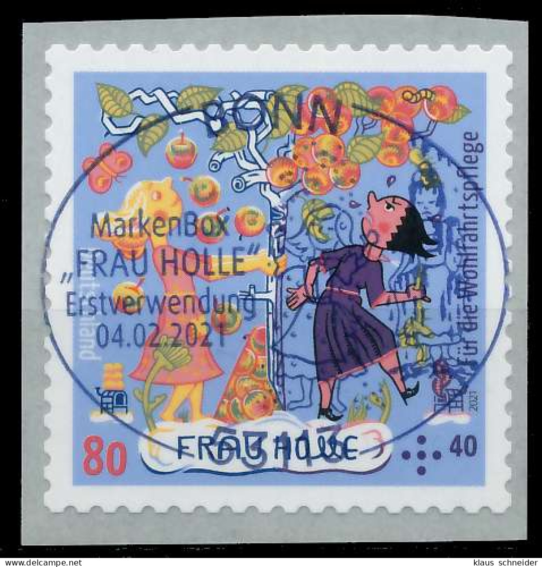 BRD BUND 2021 Nr 3591FS ESST Zentrisch Gestempelt X52916E - Used Stamps