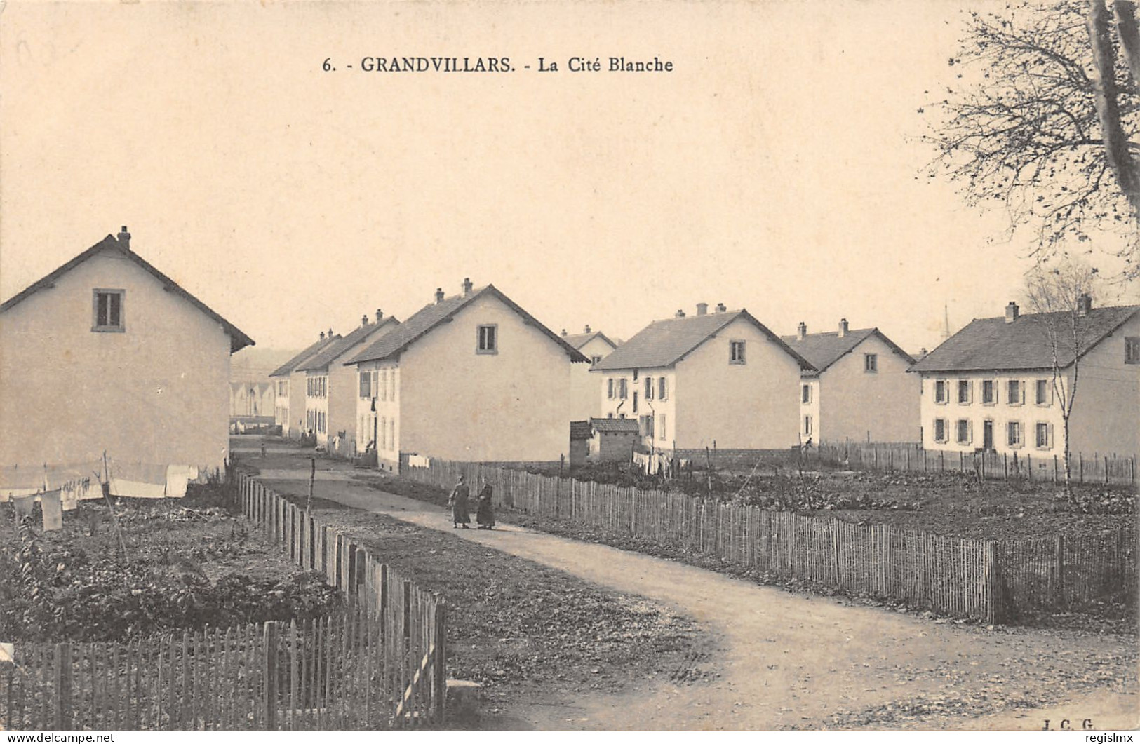 90-GRANDVILLARS-LA CITE BLANCHE-N°2048-F/0321 - Grandvillars