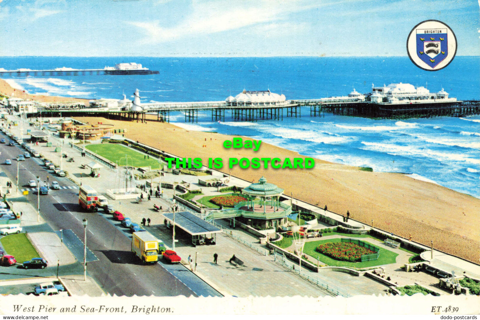 R573815 West Pier And Sea Front. Brighton. ET. 4839. Elgate - Welt