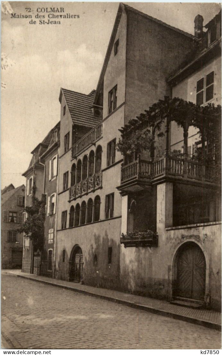 Colmar - Maison Des Cehvaliers - Colmar