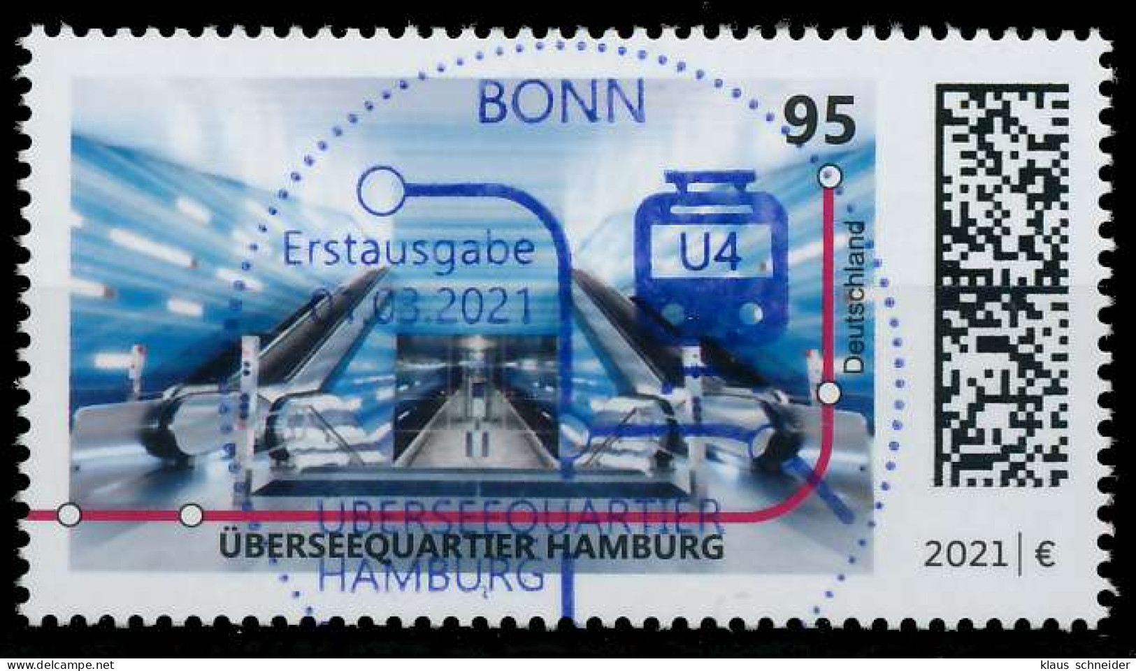 BRD BUND 2021 Nr 3593 ESST Zentrisch Gestempelt X5291A2 - Used Stamps
