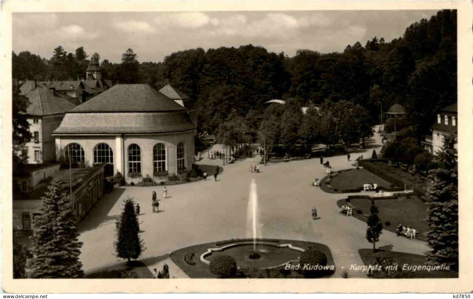 Bad Kudowa - Kurplatz - Schlesien