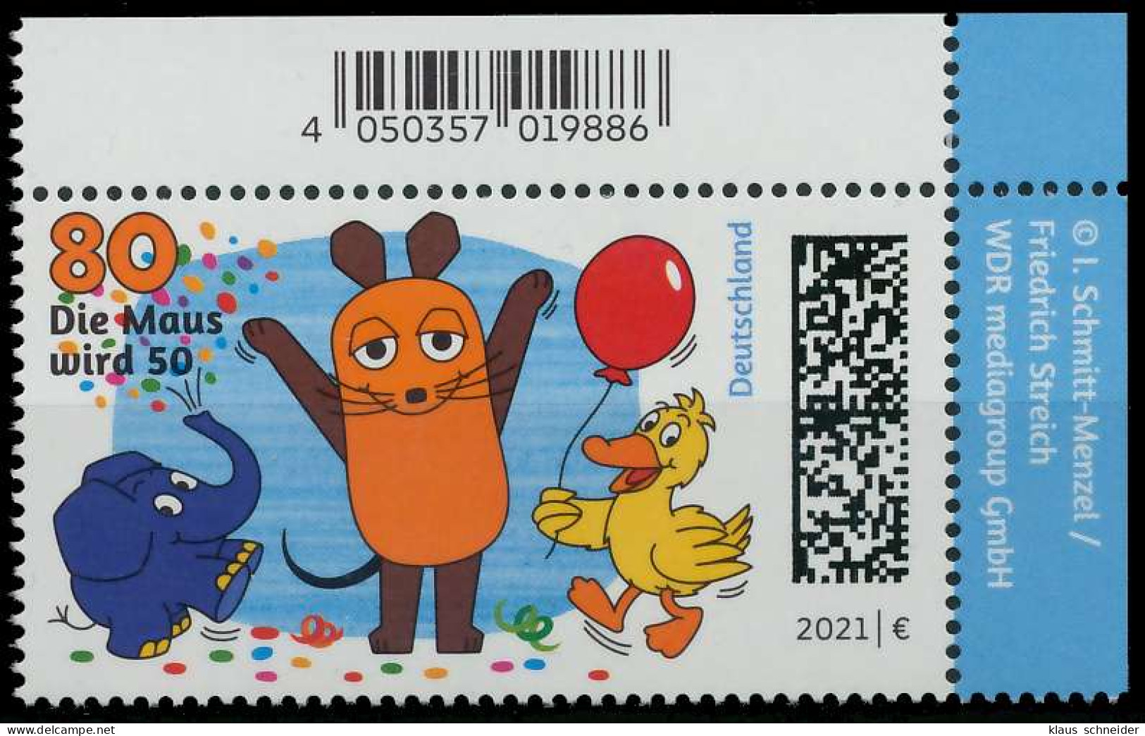 BRD BUND 2021 Nr 3596 Postfrisch ECKE-ORE X52BA1E - Unused Stamps