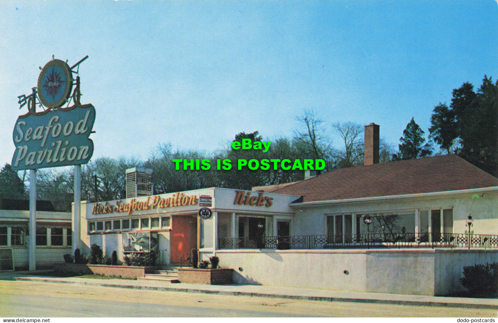 R573817 Nicks Seafood Pavilion. Yorktown. Virginia. Walter H. Miller. Millers Ca - Welt