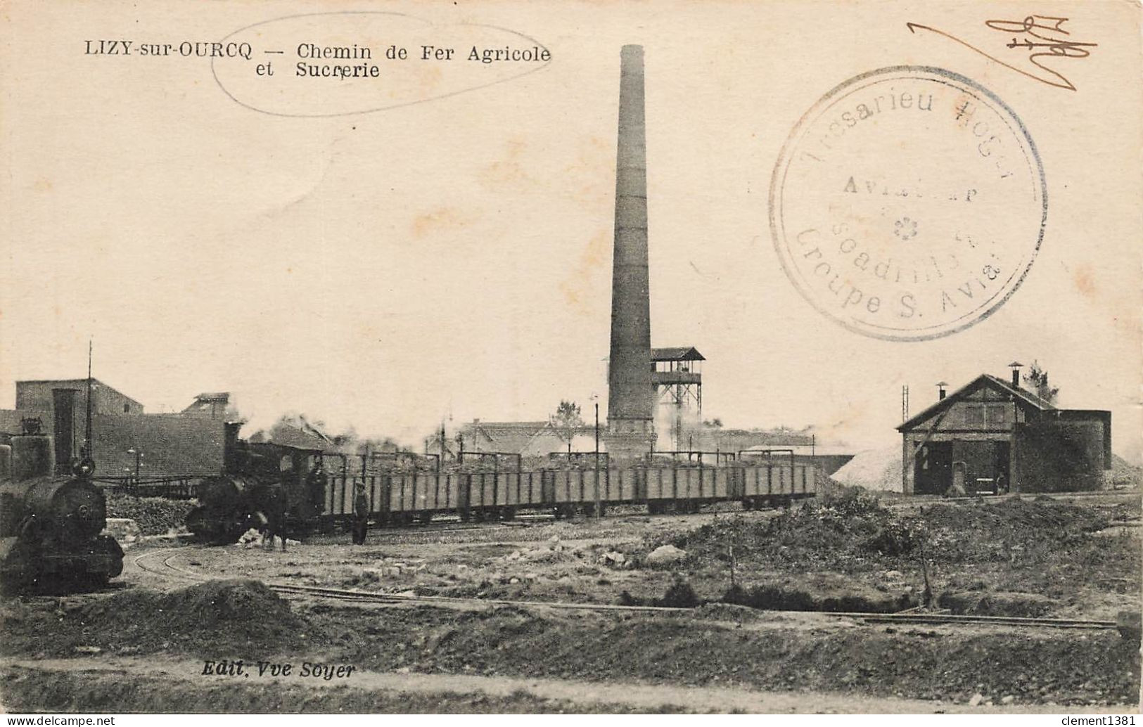 Lizy Sur Ourcq Chemin De Fer Agricole Et Sucrerie - Lizy Sur Ourcq