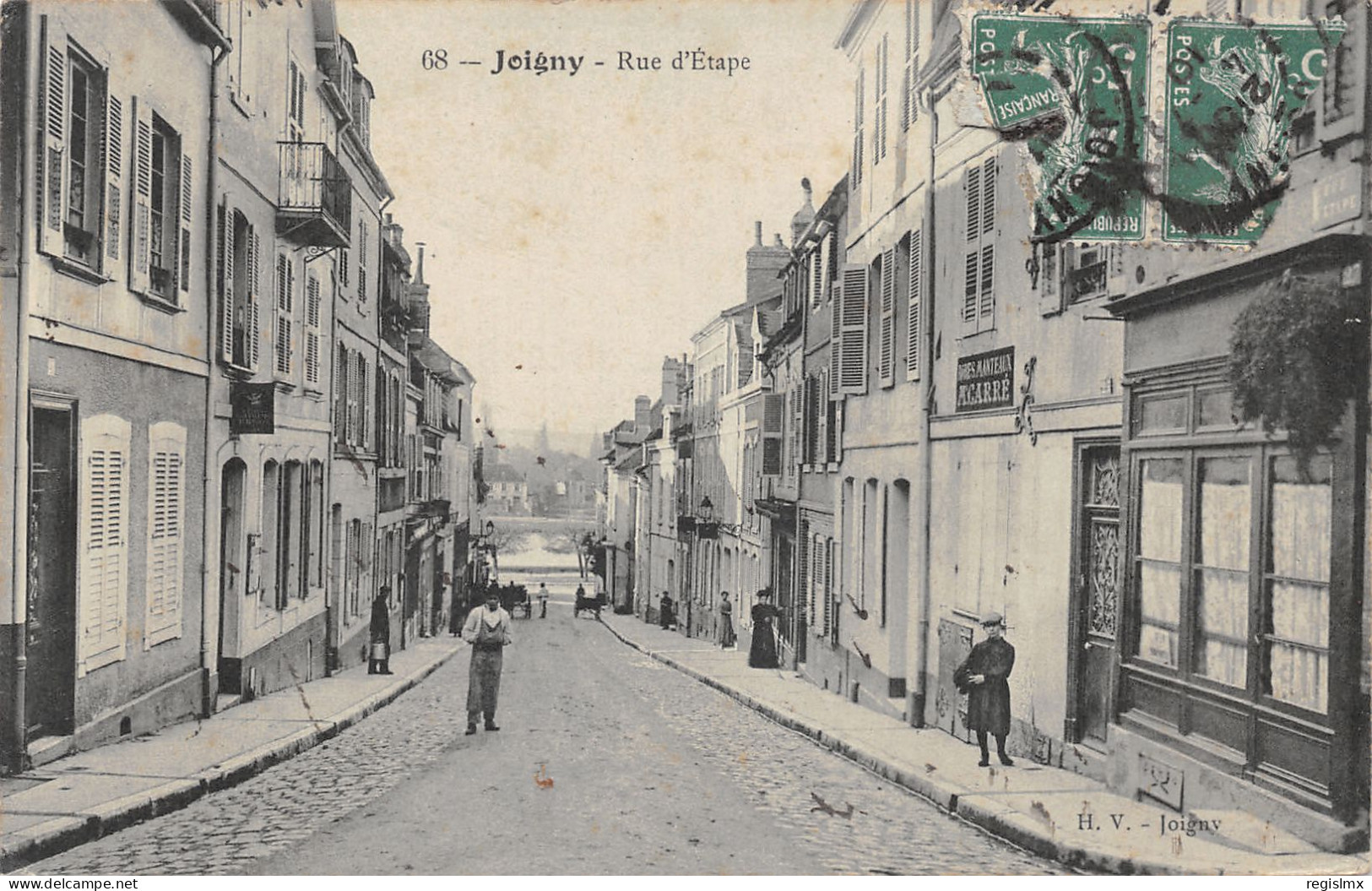89-JOIGNY-RUE D ETAPE-N°2049-C/0337 - Joigny