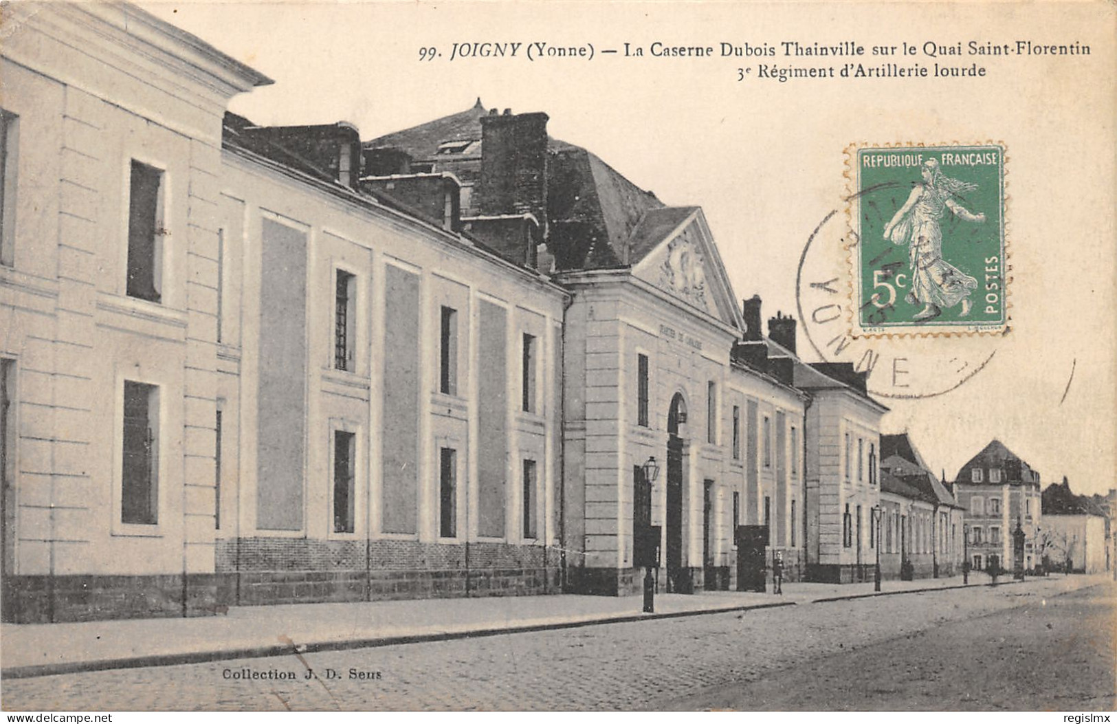89-JOIGNY-CASERNE DUBOIS THAINVILLE-N°2049-C/0327 - Joigny