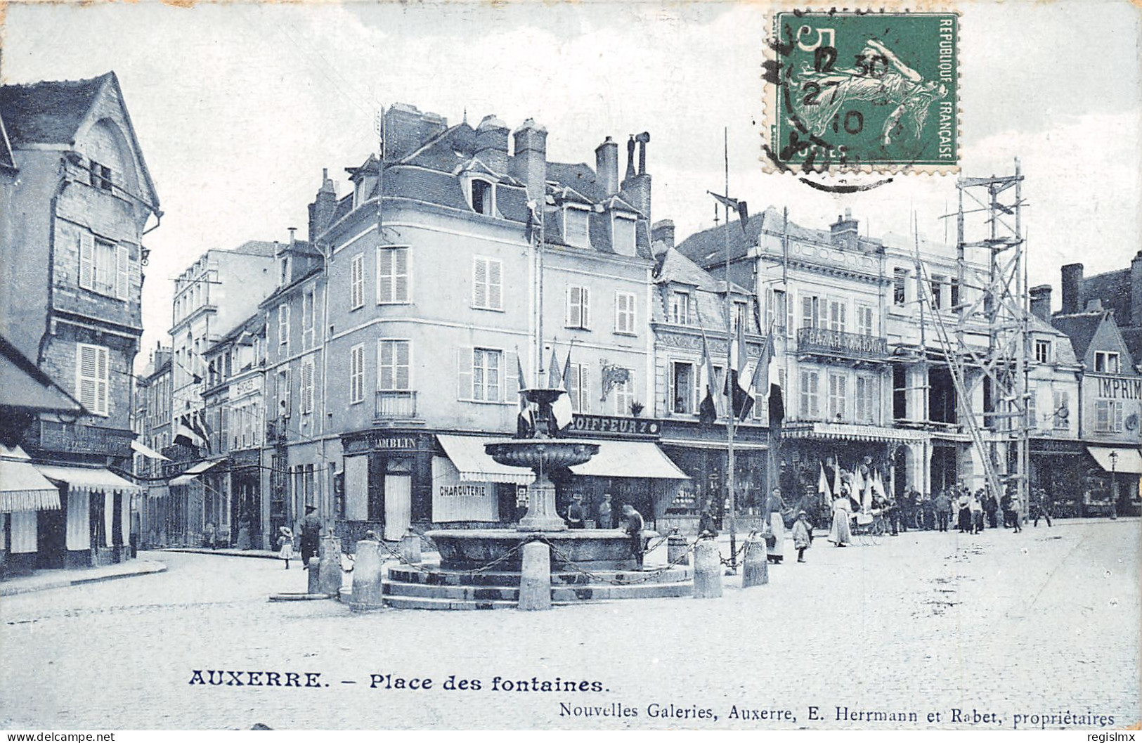 89-AUXERRE-PLACE DES FONTAINES-N°2049-C/0241 - Auxerre