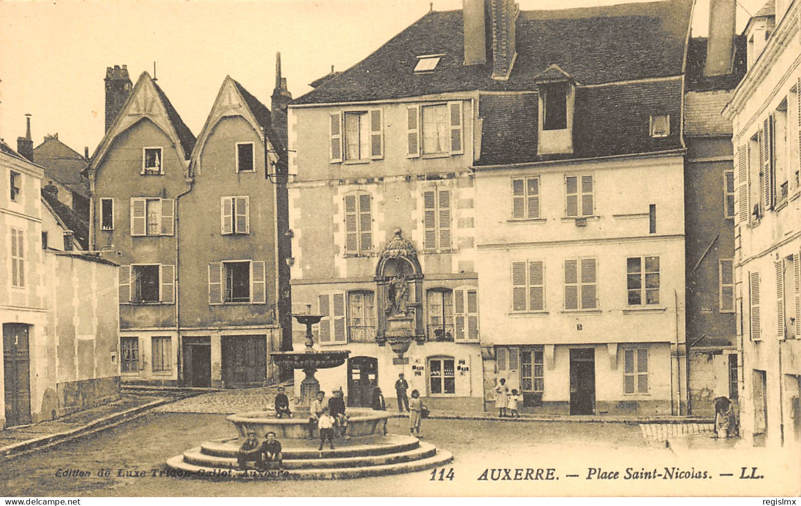 89-AUXERRE-PLACE SAINT NICOLAS-N°2049-C/0221 - Auxerre