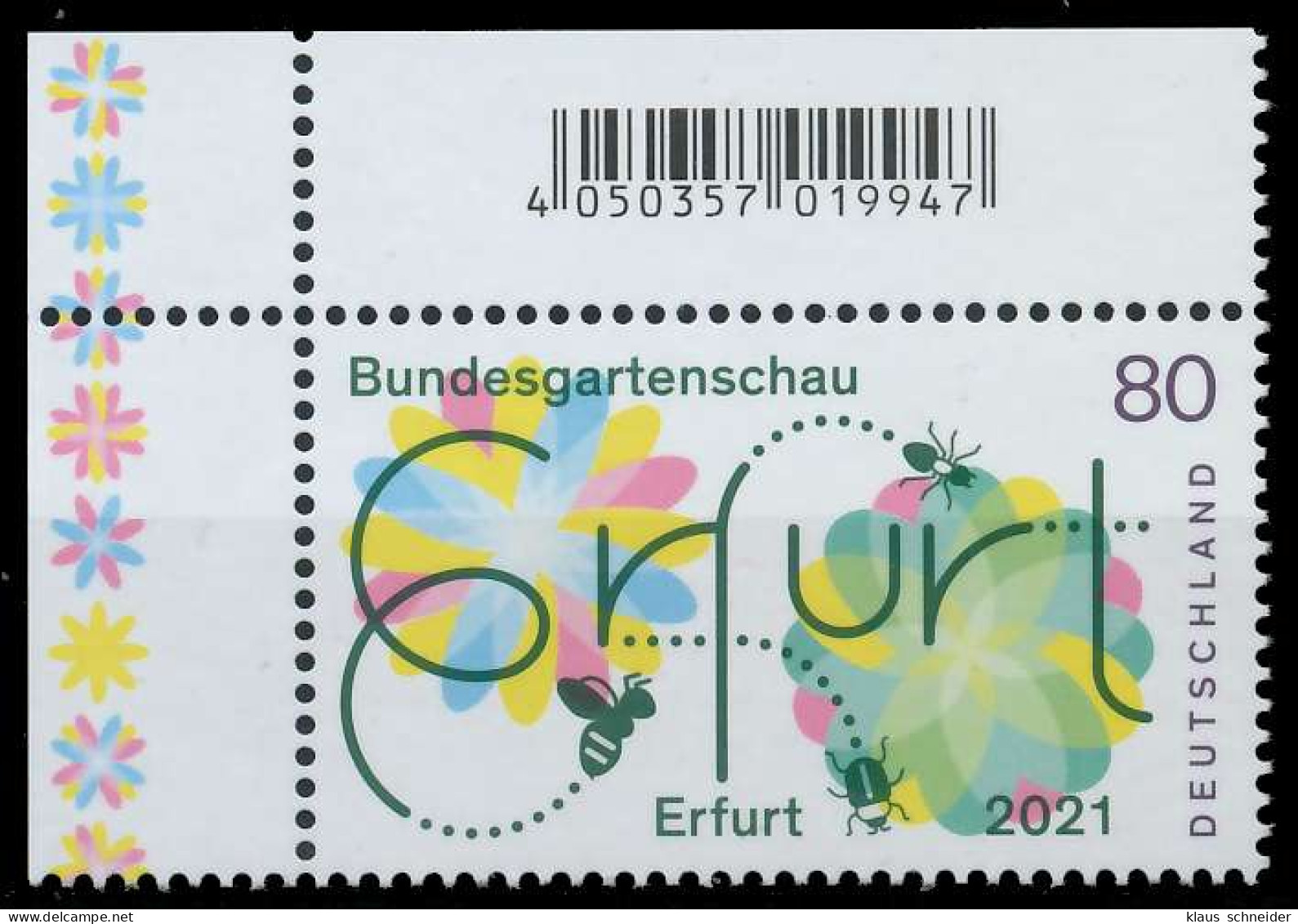 BRD BUND 2021 Nr 3600 Postfrisch ECKE-OLI X52BAEE - Unused Stamps