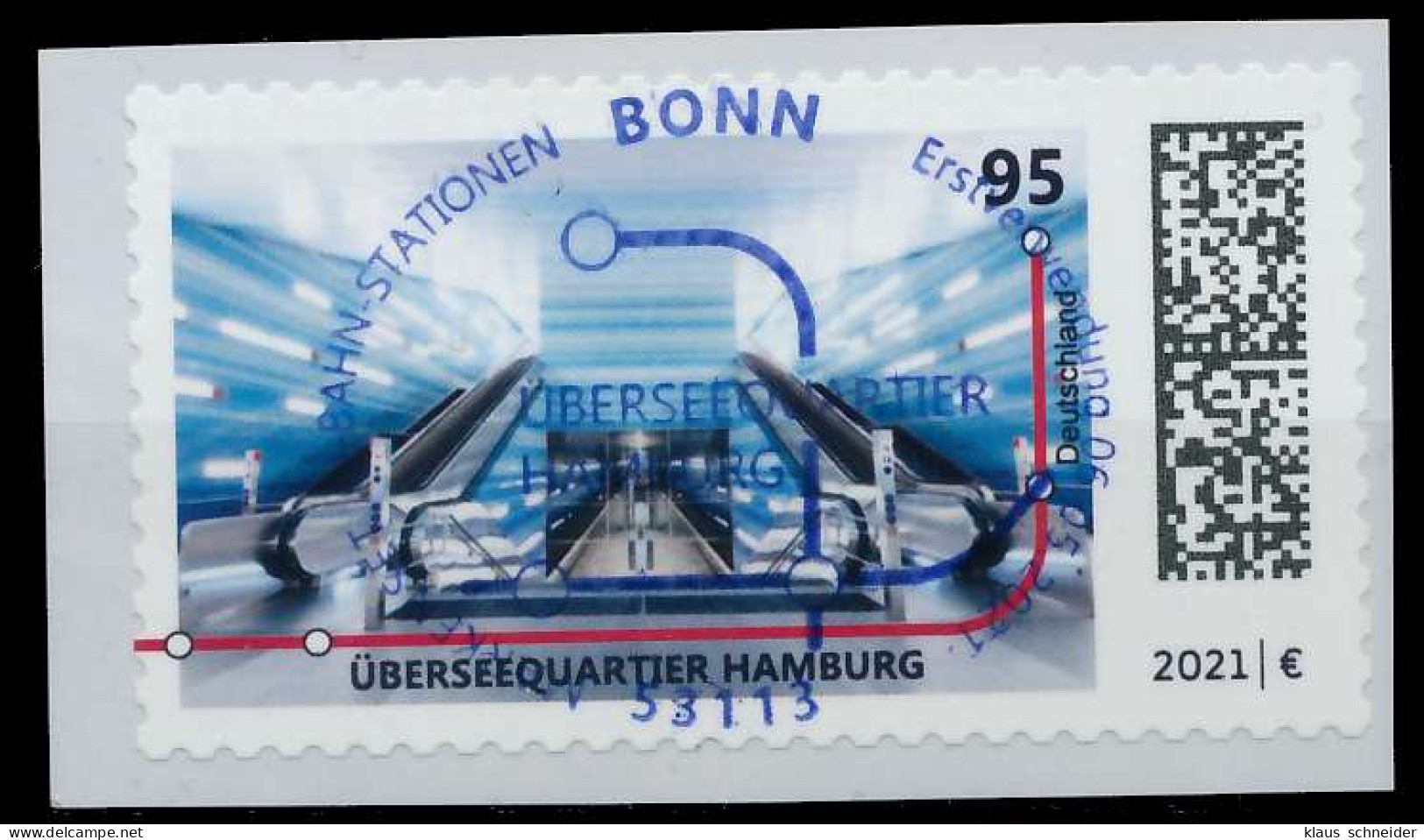 BRD BUND 2021 Nr 3607f ESST Zentrisch Gestempelt X52BC72 - Used Stamps