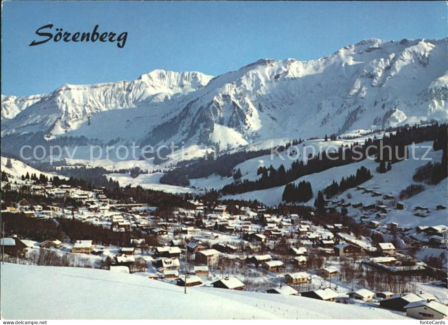 11877538 Soerenberg LU Mit Brienzer Rothorn  Soerenberg - Sonstige & Ohne Zuordnung