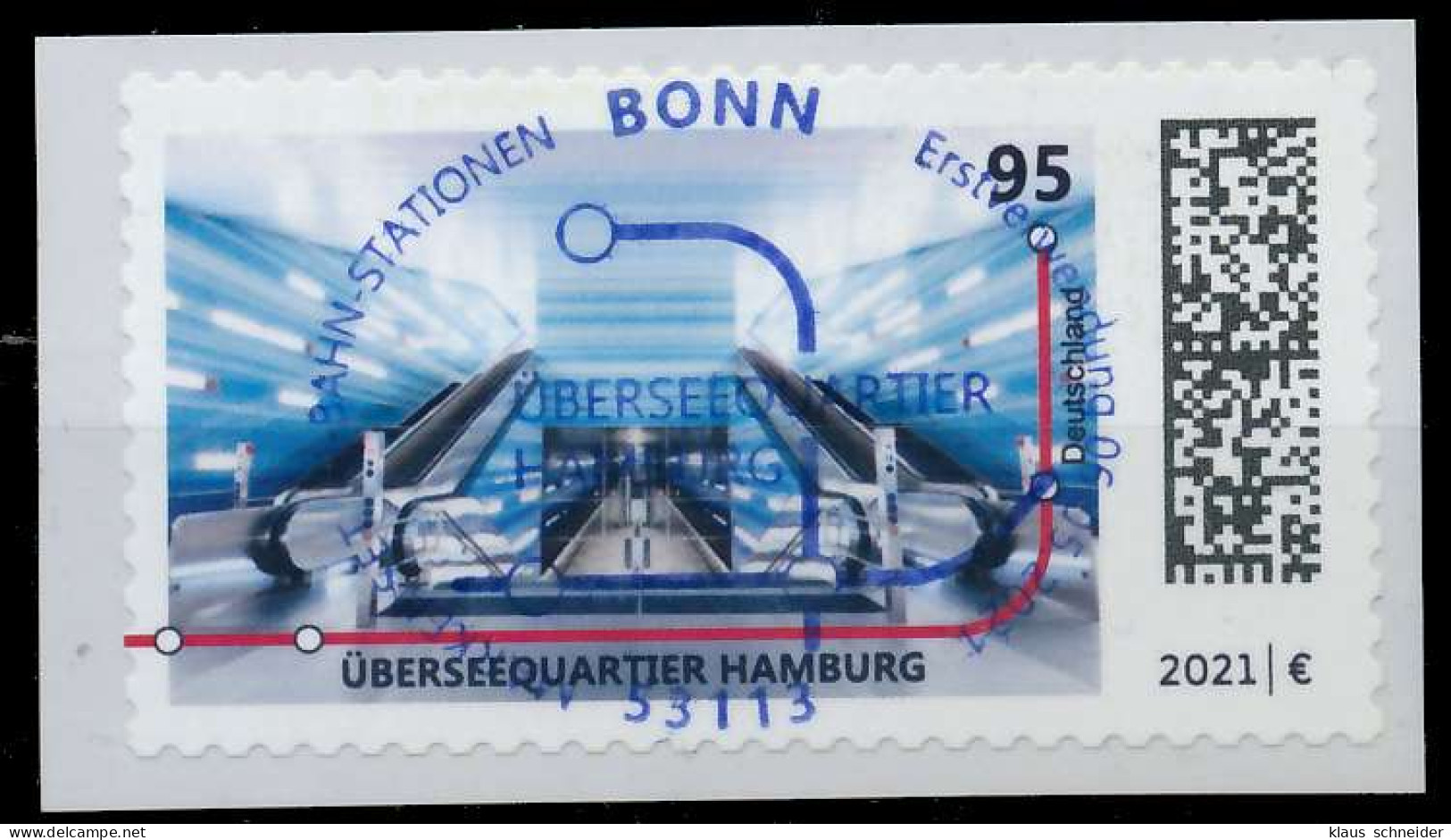 BRD BUND 2021 Nr 3607f ESST Zentrisch Gestempelt X52BC6E - Used Stamps