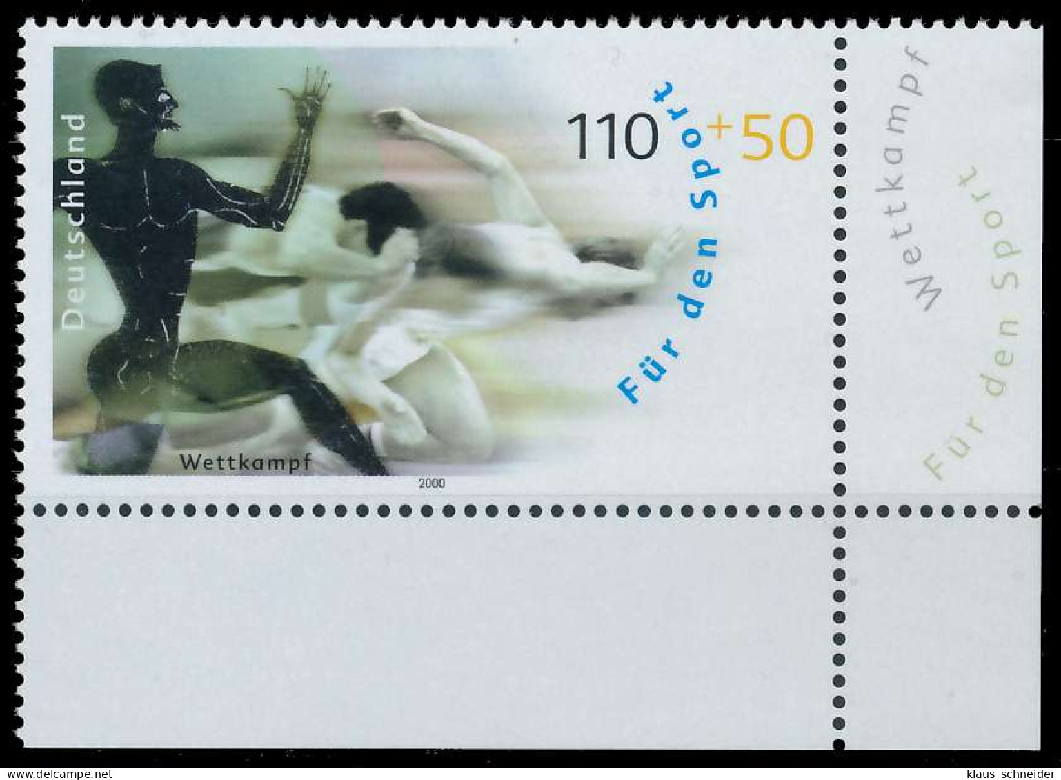 BRD BUND 2000 Nr 2096 Postfrisch ECKE-URE X52BD02 - Unused Stamps