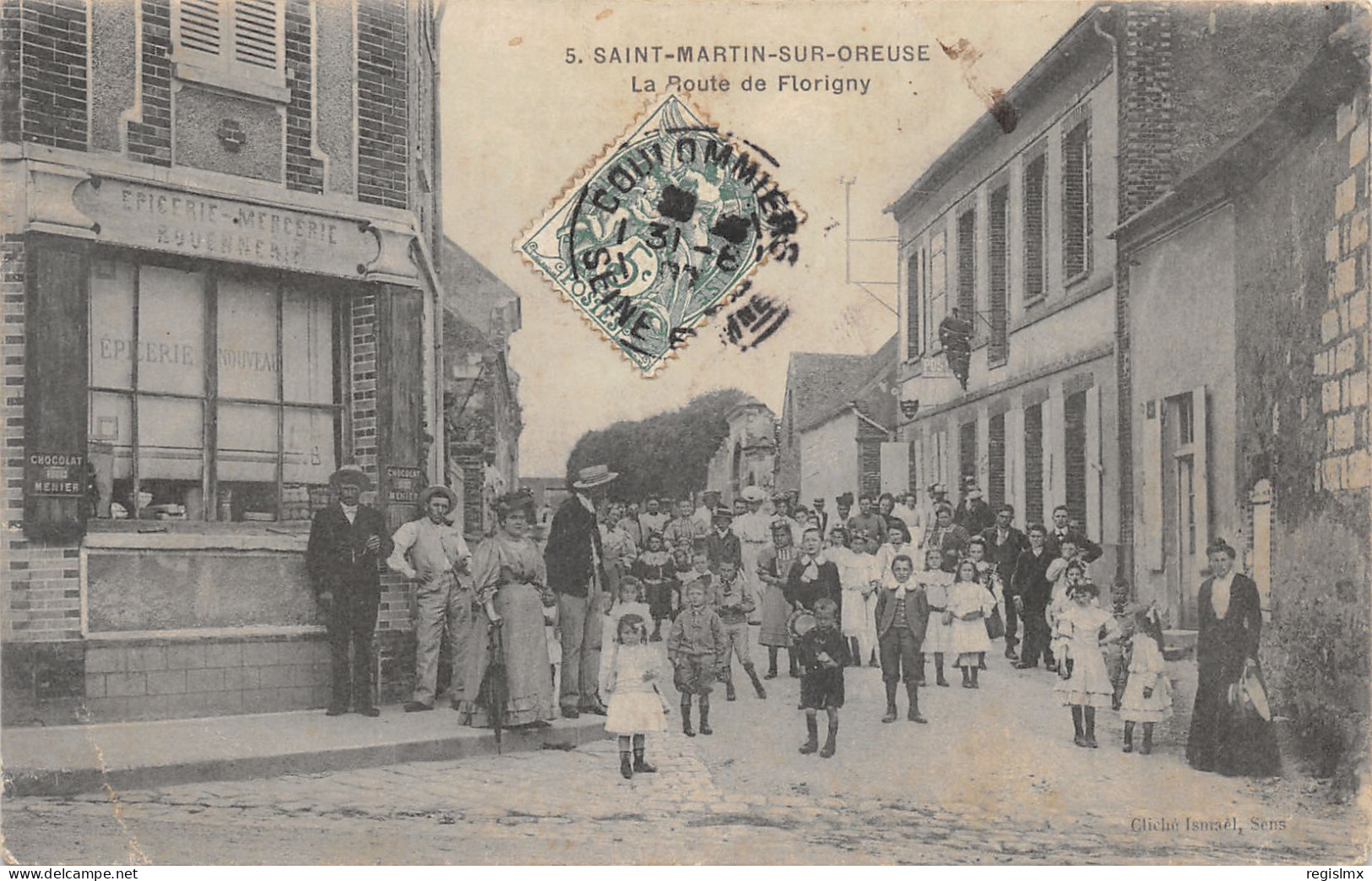 89-SAINT MARTIN SUR OREUSE-ROUTE DE FLORIGNY-N°2049-B/0189 - Autres & Non Classés
