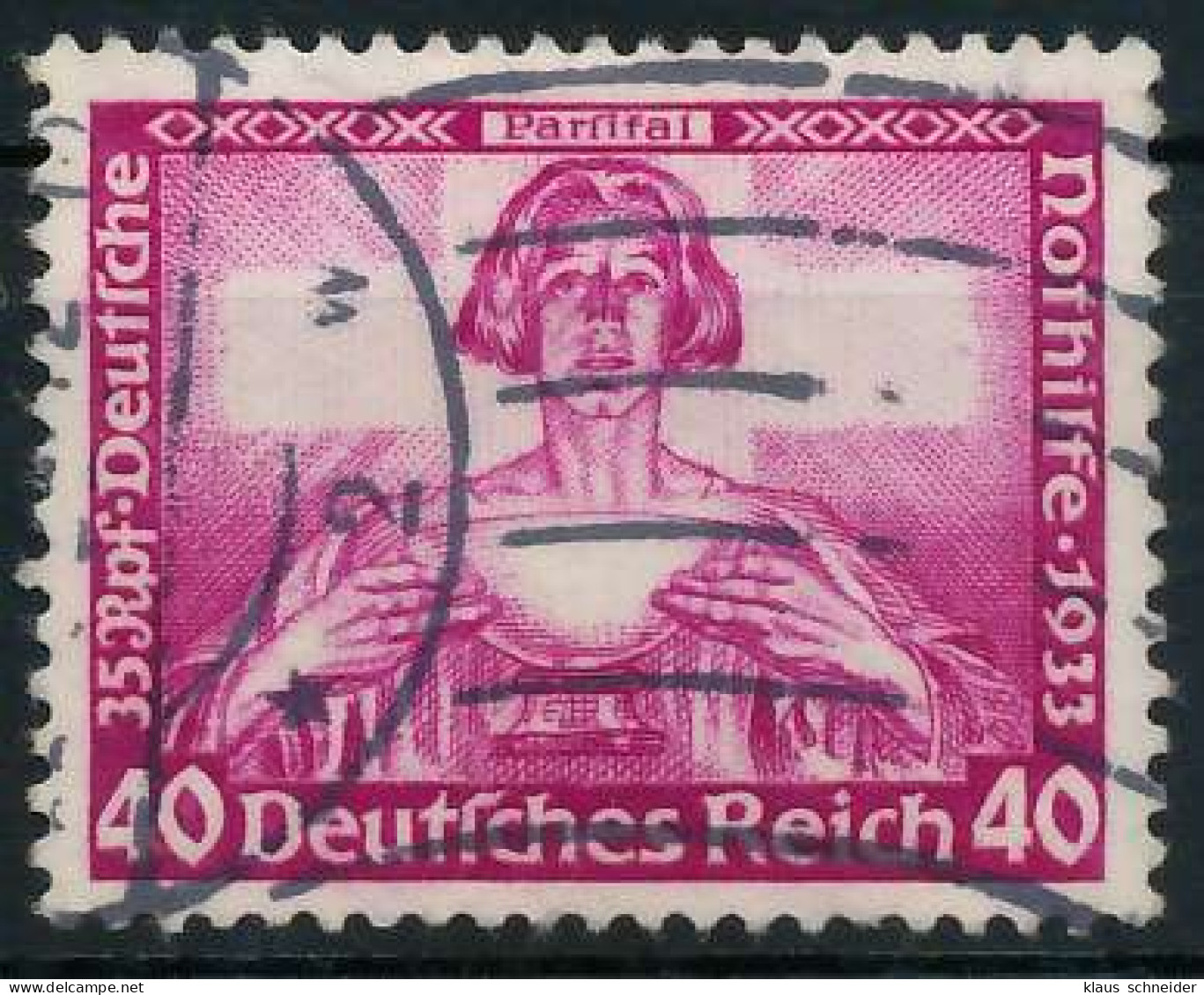 DEUTSCHES REICH 1933 Nr 507 Gestempelt X52BE3E - Gebraucht