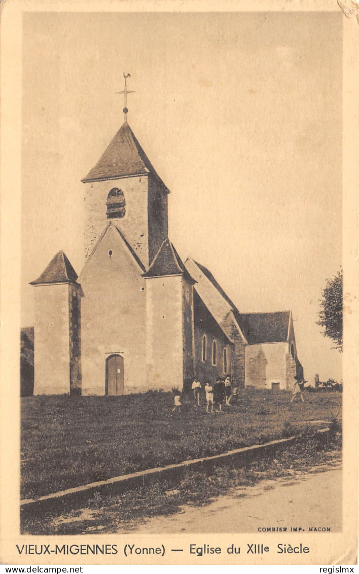 89-VIEUX MIGENNES-EGLISE DU XIII SIECLE-N°2049-B/0157 - Other & Unclassified