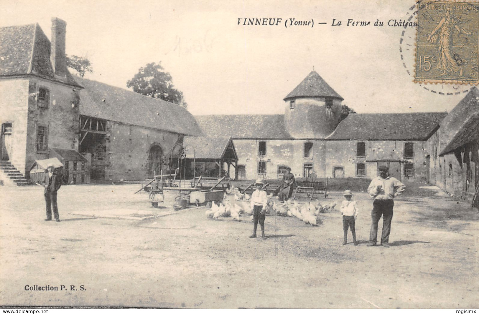 89-VINNEUF-LA FERME DU CHÂTEAU-N°2049-B/0037 - Other & Unclassified