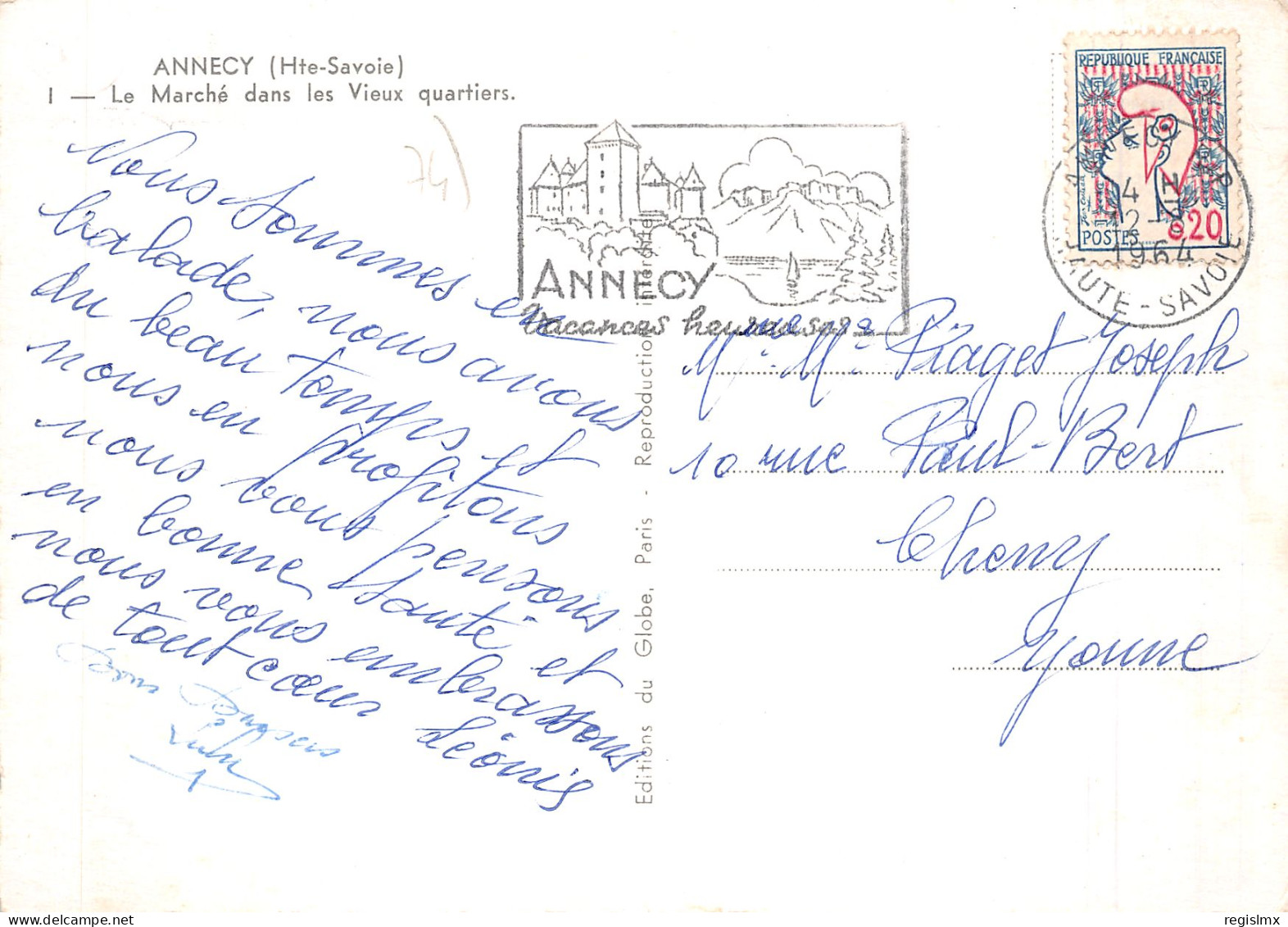 74-ANNECY -N°2101-C/0101 - Annecy