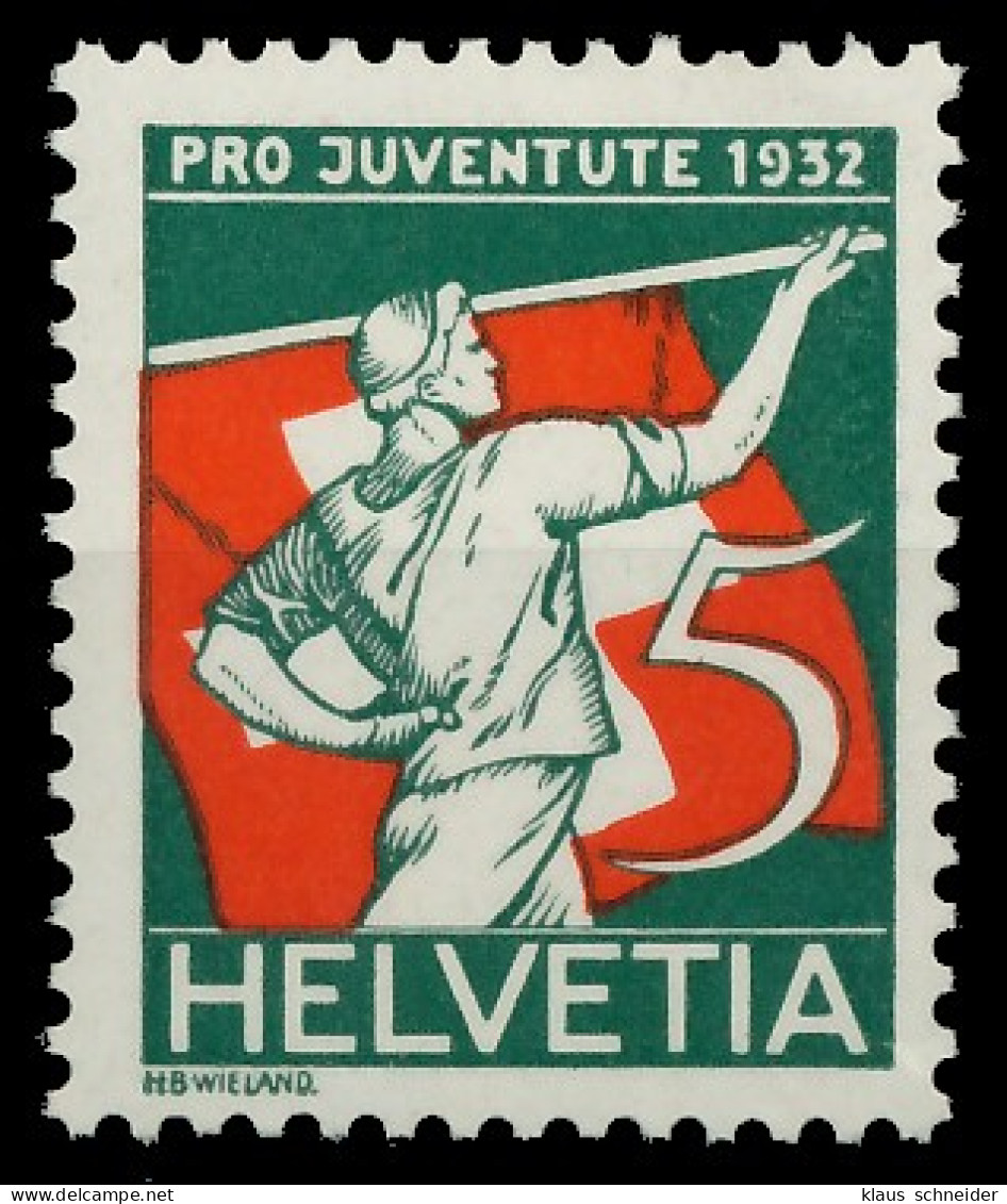 SCHWEIZ PRO JUVENTUTE Nr 262 Postfrisch X52BFD6 - Unused Stamps