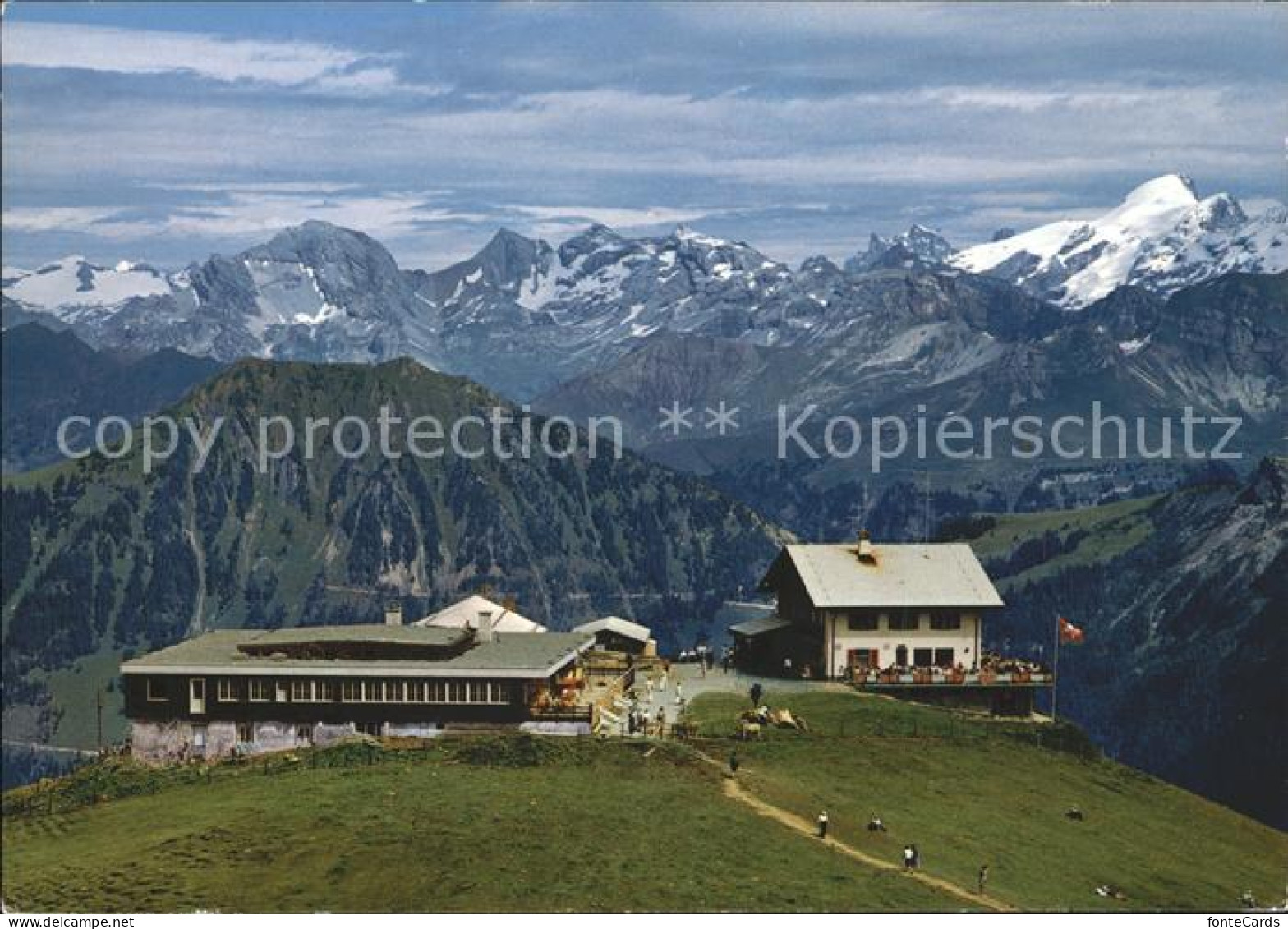 11877493 Lungern Hotel Berghaus Luftseilbahn Lungern Schoenbueel Lungern - Sonstige & Ohne Zuordnung