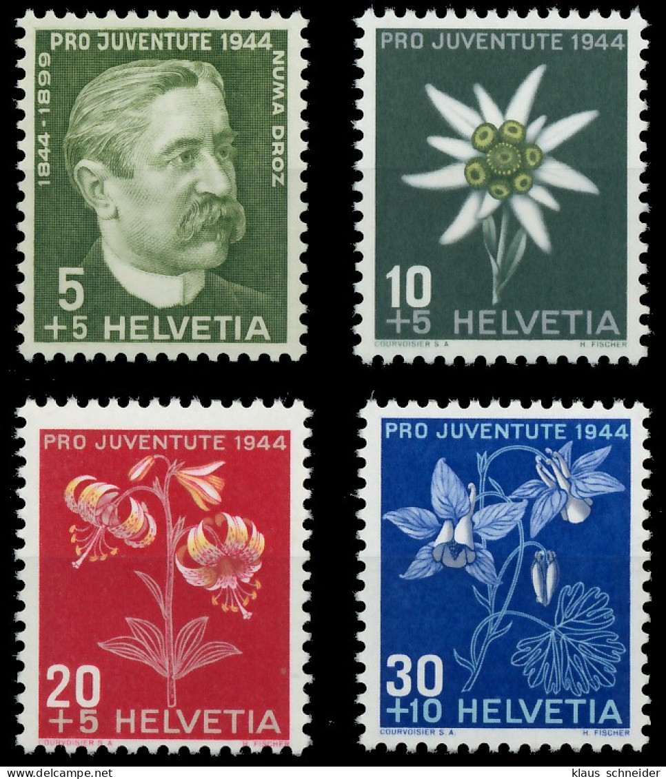 SCHWEIZ PRO JUVENTUTE Nr 439-442 Postfrisch X52C036 - Unused Stamps
