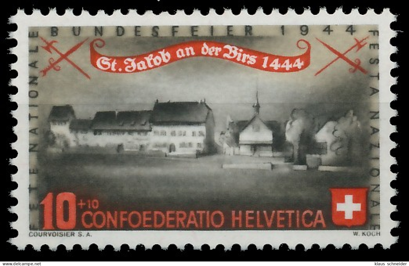 SCHWEIZ PRO PATRIA Nr 432 Postfrisch X52C086 - Ungebraucht