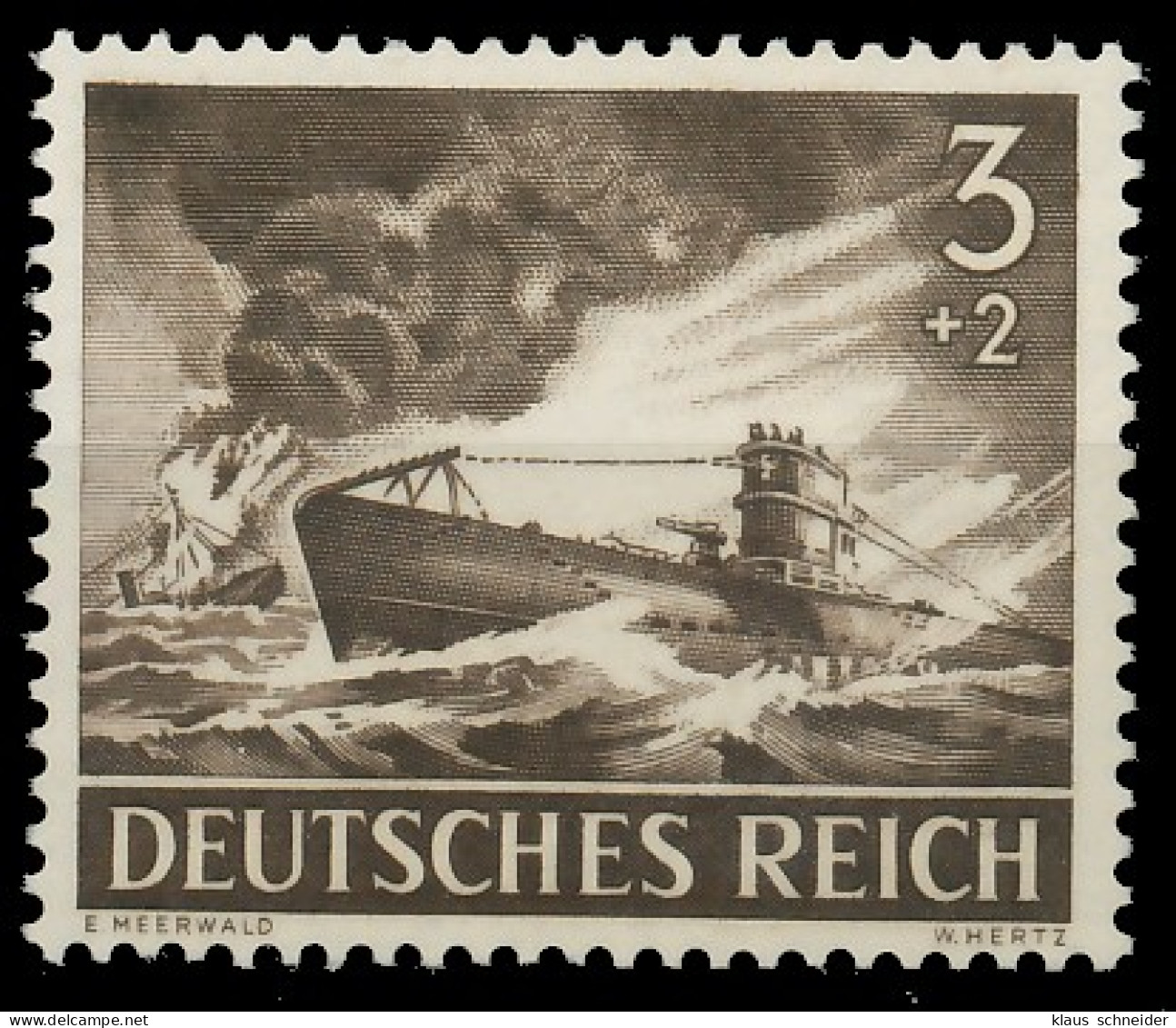 DEUTSCHES REICH 1943 Nr 831 Postfrisch X53511A - Unused Stamps