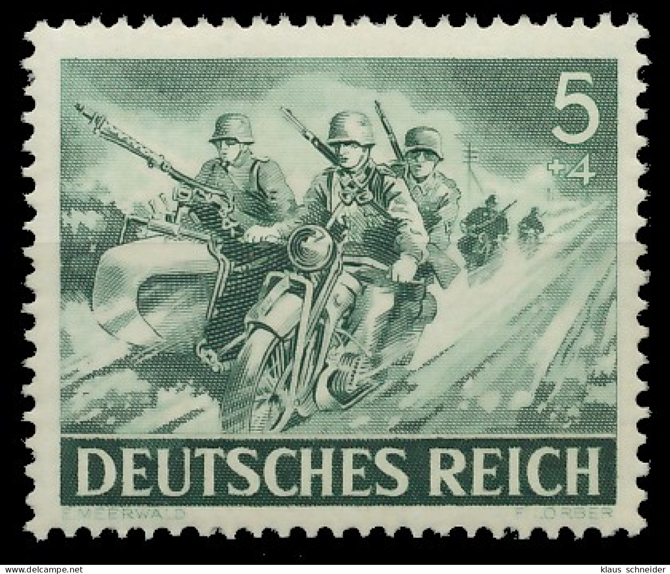 DEUTSCHES REICH 1943 Nr 833 Postfrisch X535122 - Unused Stamps