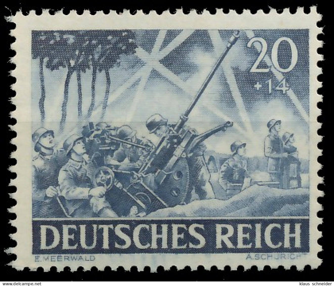 DEUTSCHES REICH 1943 Nr 838 Postfrisch X535136 - Unused Stamps
