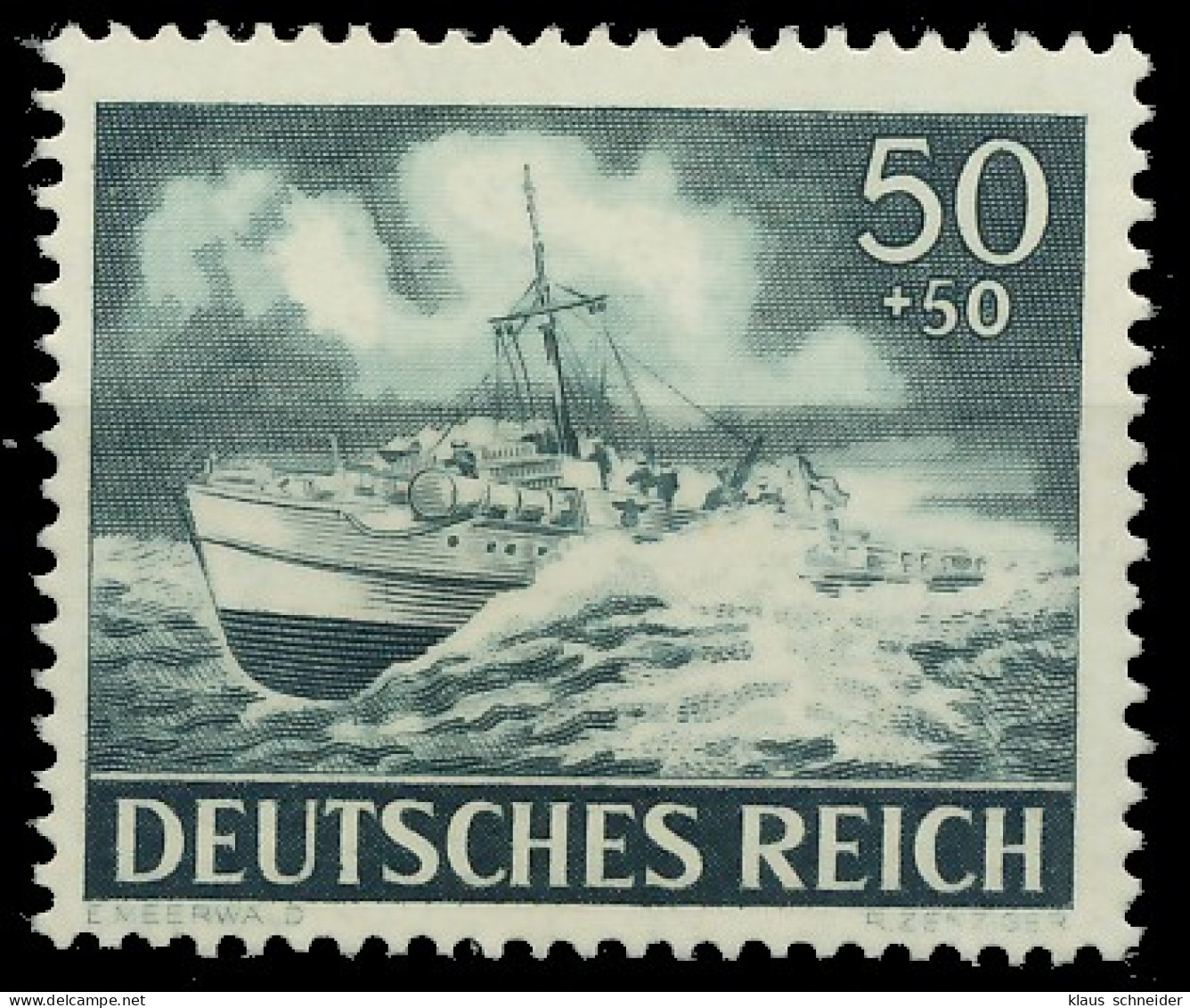 DEUTSCHES REICH 1943 Nr 842 Postfrisch X535146 - Unused Stamps