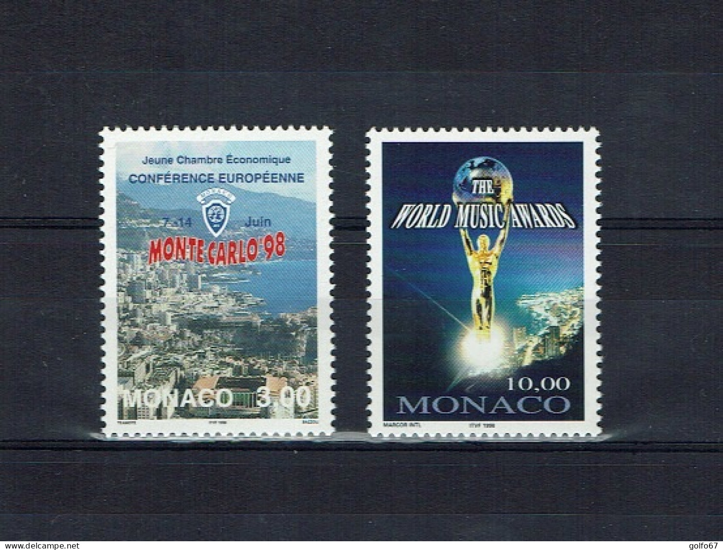MONACO 1998 Y&T N° 2157 - 2158 NEUF** - Unused Stamps