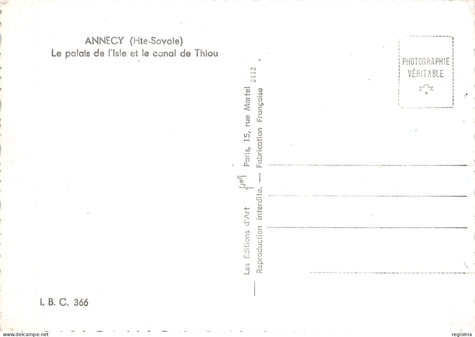 74-ANNECY-N°2102-A/0157 - Annecy