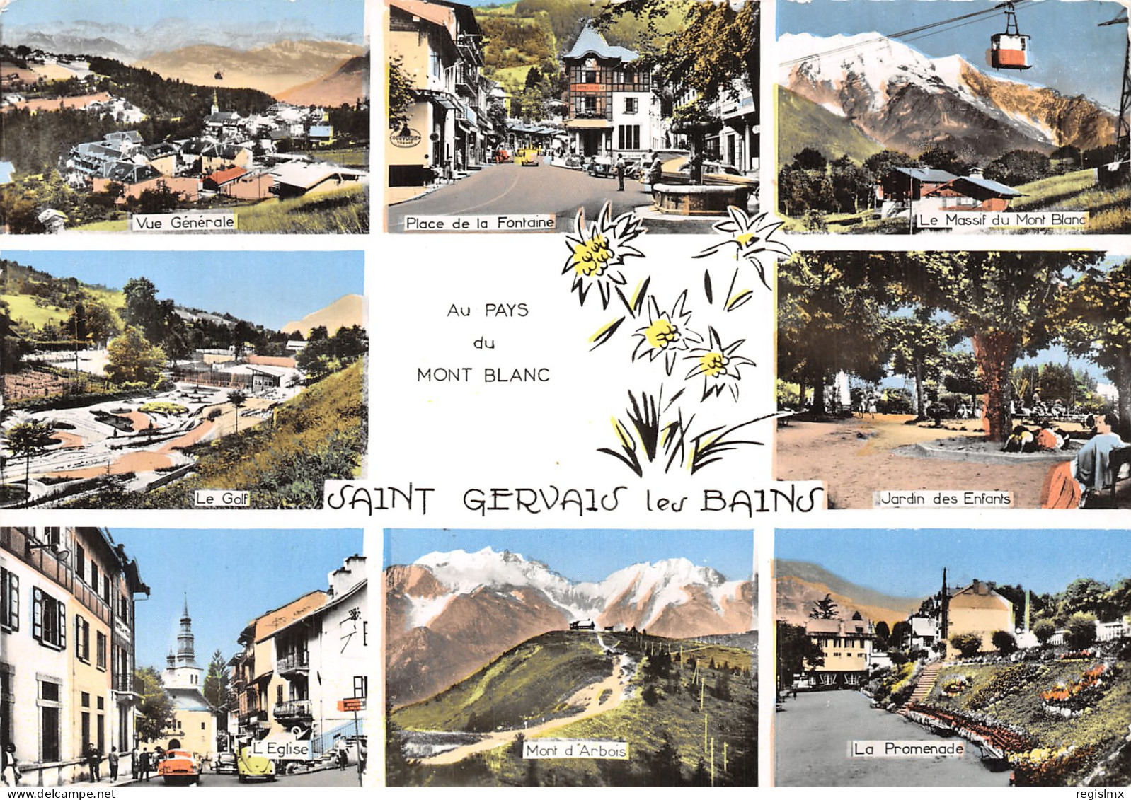 74-SAINT GERVAIS LES BAINS-N°2102-A/0079 - Saint-Gervais-les-Bains