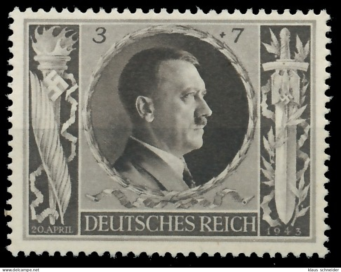 DEUTSCHES REICH 1943 Nr 844 Postfrisch S14531E - Unused Stamps