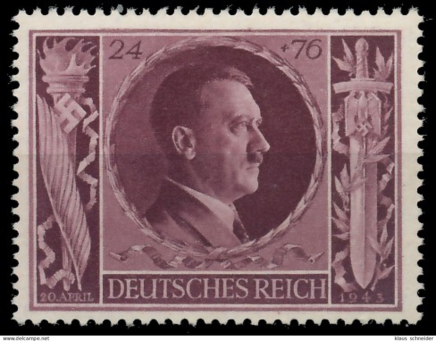 DEUTSCHES REICH 1943 Nr 848 Postfrisch S14534E - Unused Stamps