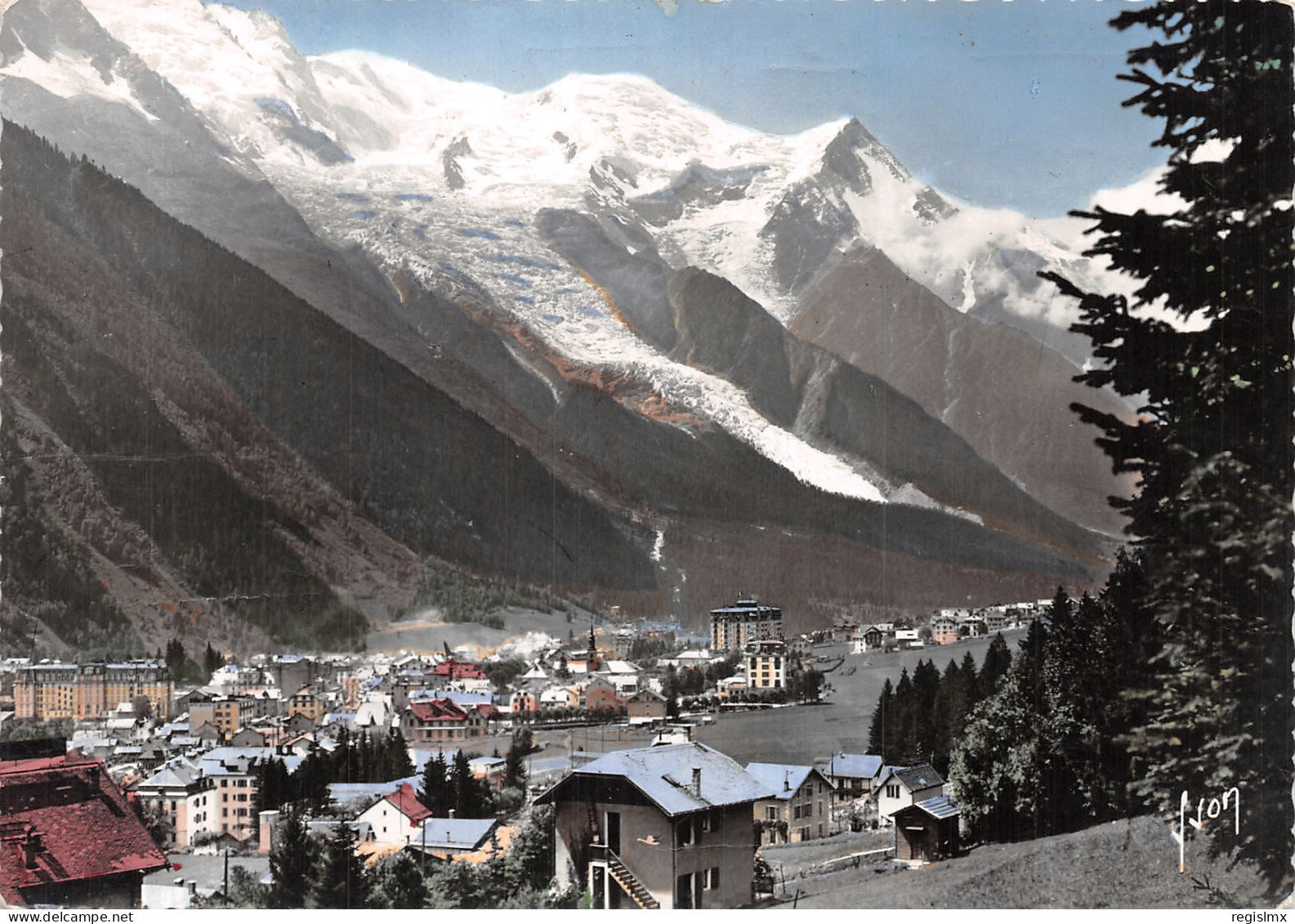 74-CHAMONIX MONT BLANC-N°2101-D/0341 - Chamonix-Mont-Blanc