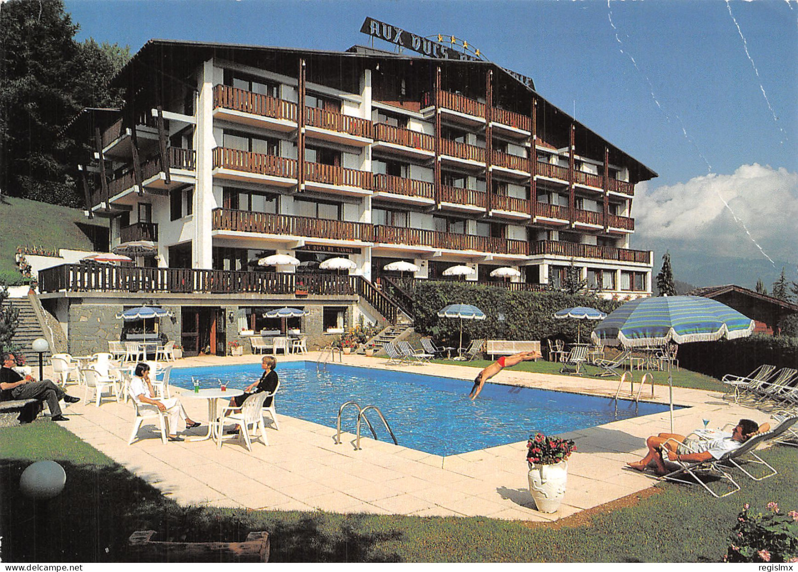 74-COMBLOUX HOTEL DUCS DE SAVOIE-N°2101-D/0275 - Combloux