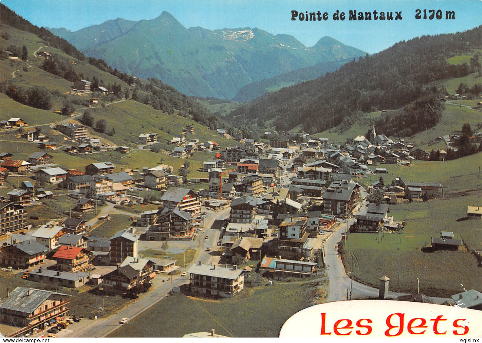 74-LES GETS POINTE DE NANTAUX-N°2101-D/0253 - Les Gets
