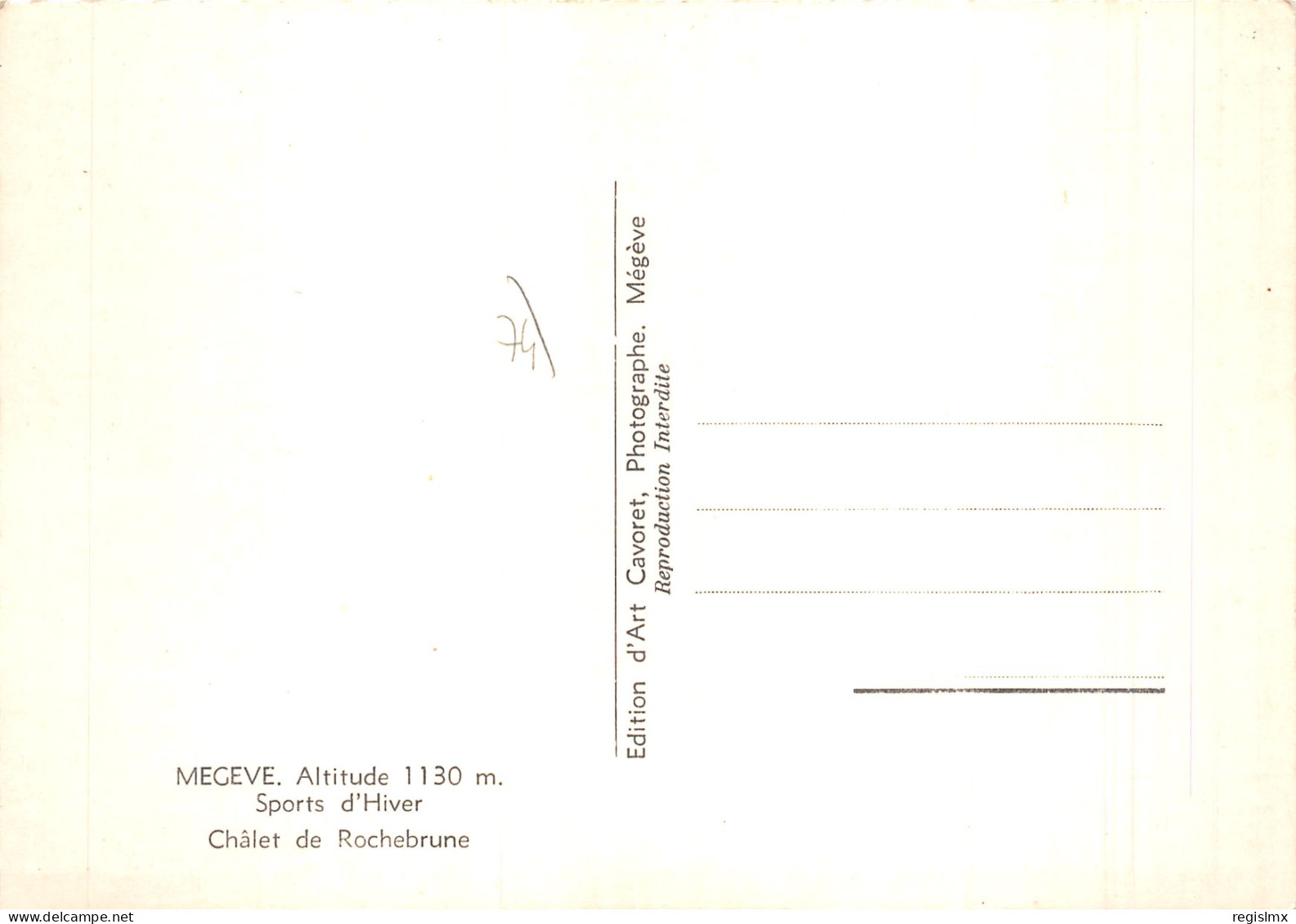 74-MEGEVE CHALET DE ROCHEBRUNE-N°2101-D/0161 - Megève