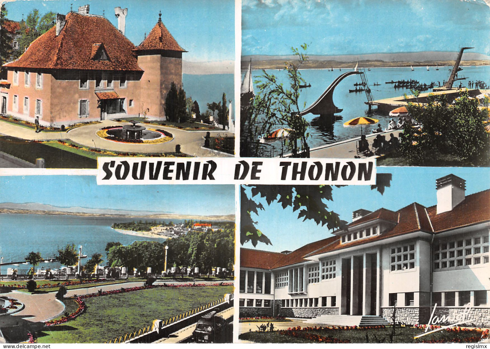 74-THONON LES BAINS-N°2102-D/0169 - Thonon-les-Bains