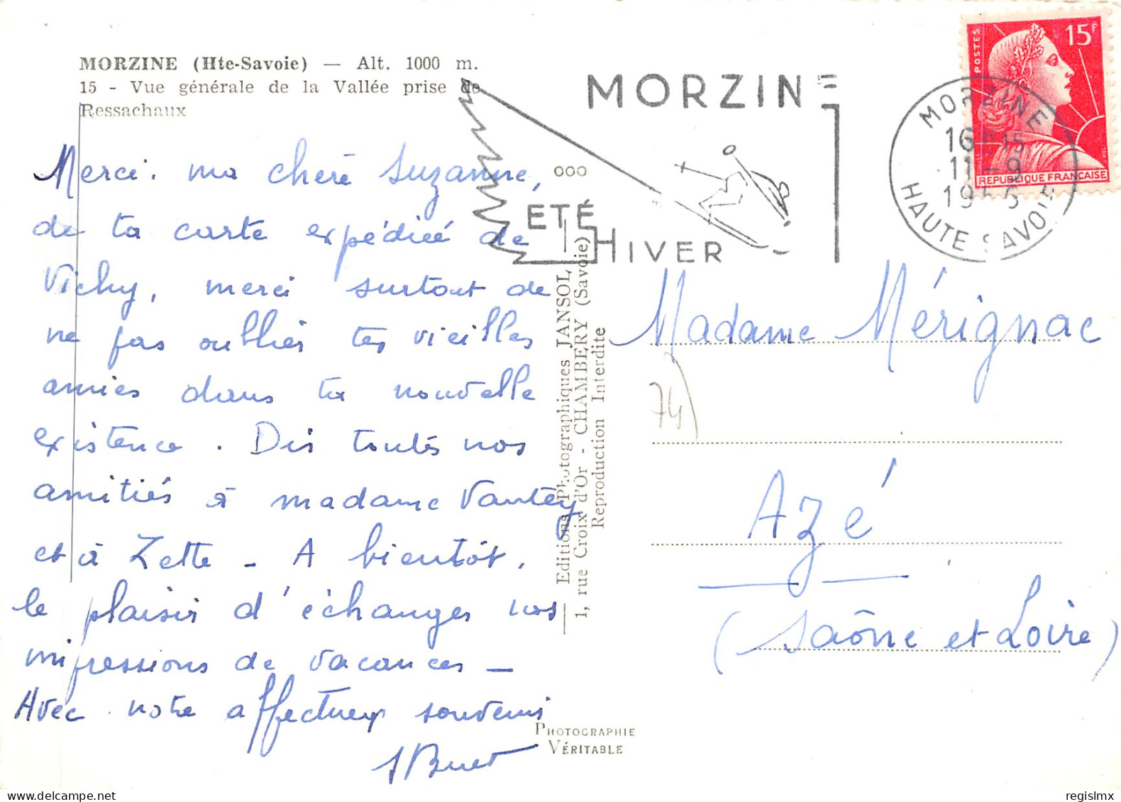 74-MORZINE-N°2102-C/0243 - Morzine
