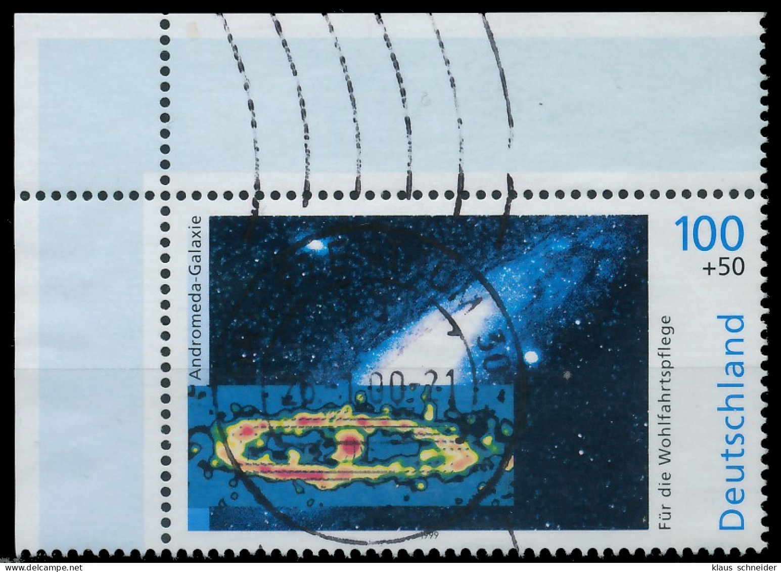 BRD BUND 1999 Nr 2077 Gestempelt ECKE-OLI X5525BA - Used Stamps