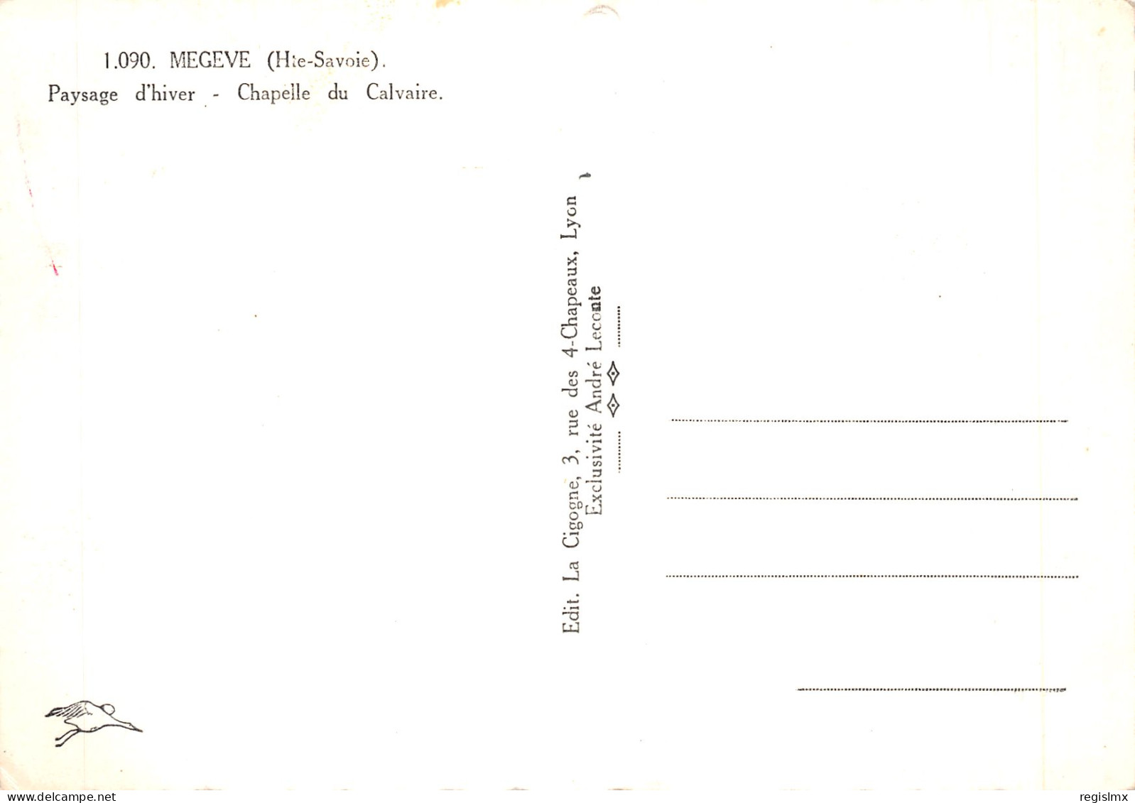 74-MEGEVE CHAPELLE DU CALVAIRE-N°2102-C/0097 - Megève