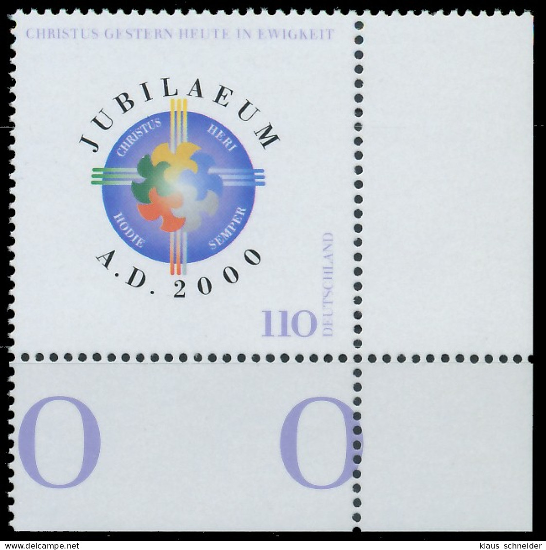 BRD BUND 2000 Nr 2087 Postfrisch ECKE-URE X552642 - Unused Stamps