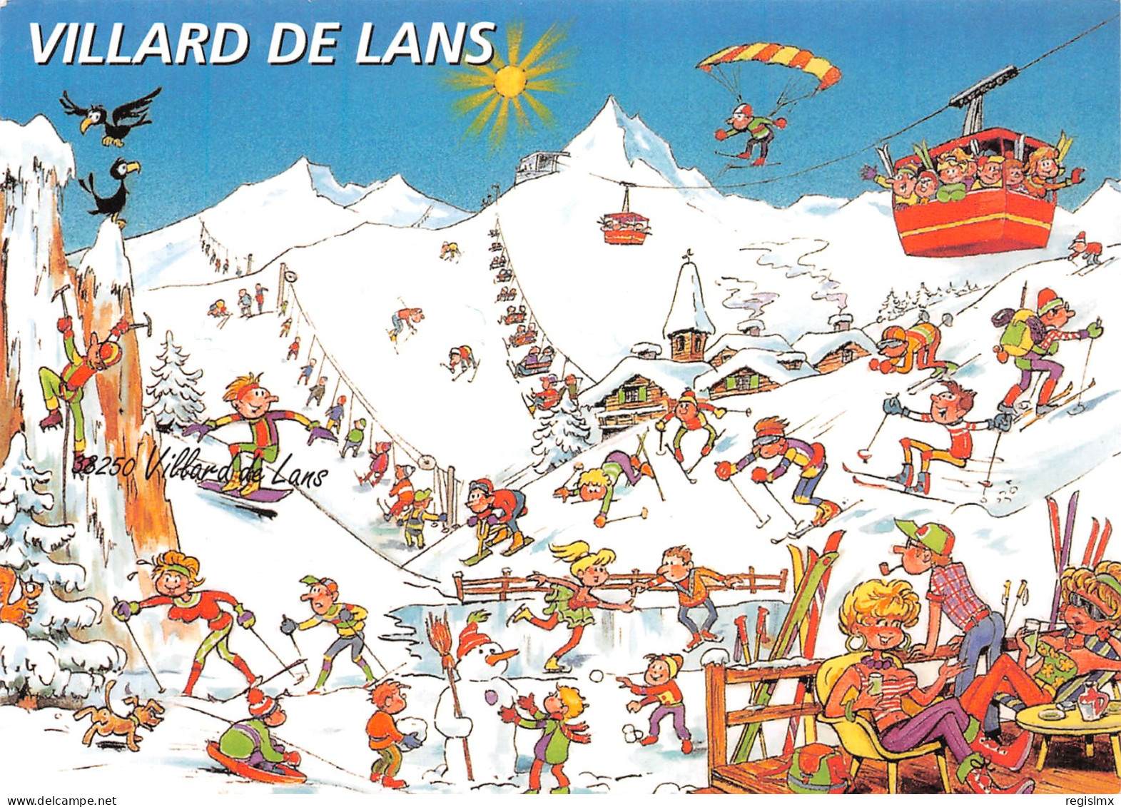 38-VILLARD DE LANS-N°2103-D/0041 - Villard-de-Lans